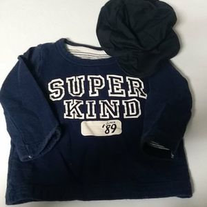 Carter's  Long-sleeve shirt and newsboy cap